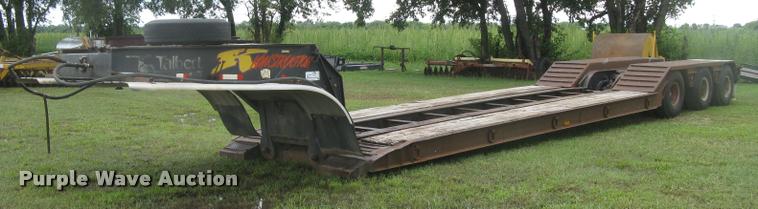 image for item J2751 Talbert RGN lowboy equipment trailer