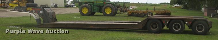 image for item J2751 Talbert RGN lowboy equipment trailer