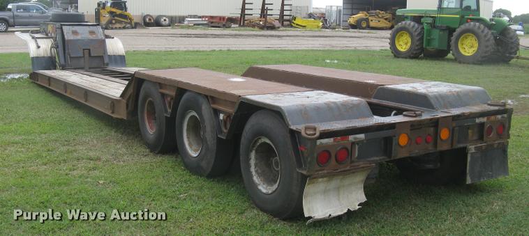 image for item J2751 Talbert RGN lowboy equipment trailer