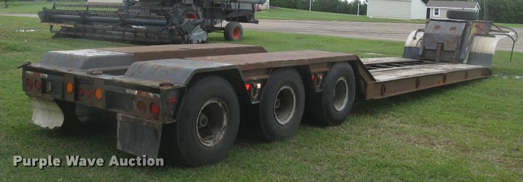 image for item J2751 Talbert RGN lowboy equipment trailer