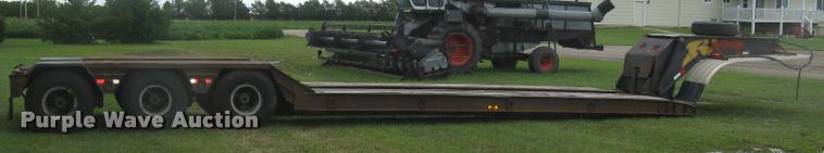 image for item J2751 Talbert RGN lowboy equipment trailer