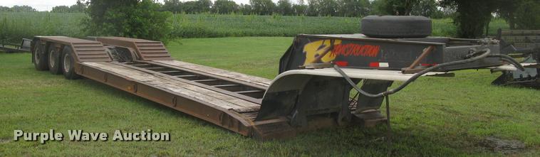 image for item J2751 Talbert RGN lowboy equipment trailer