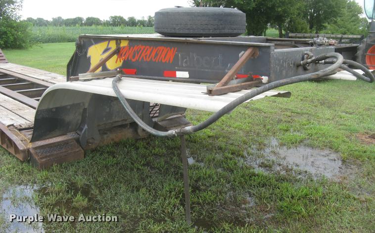 image for item J2751 Talbert RGN lowboy equipment trailer