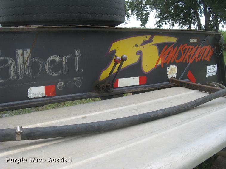 image for item J2751 Talbert RGN lowboy equipment trailer