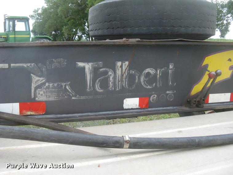 image for item J2751 Talbert RGN lowboy equipment trailer