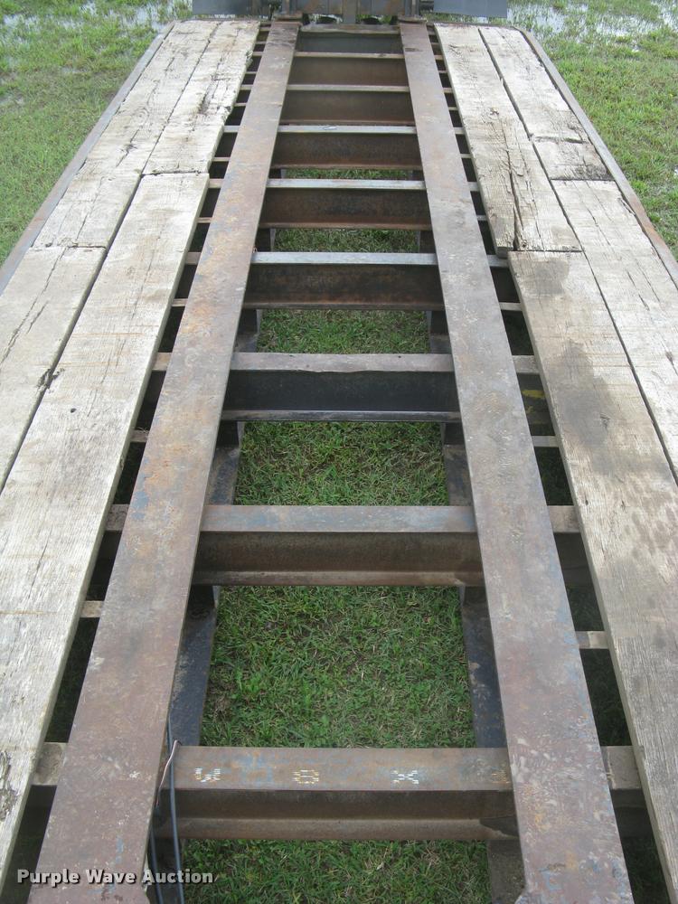 image for item J2751 Talbert RGN lowboy equipment trailer