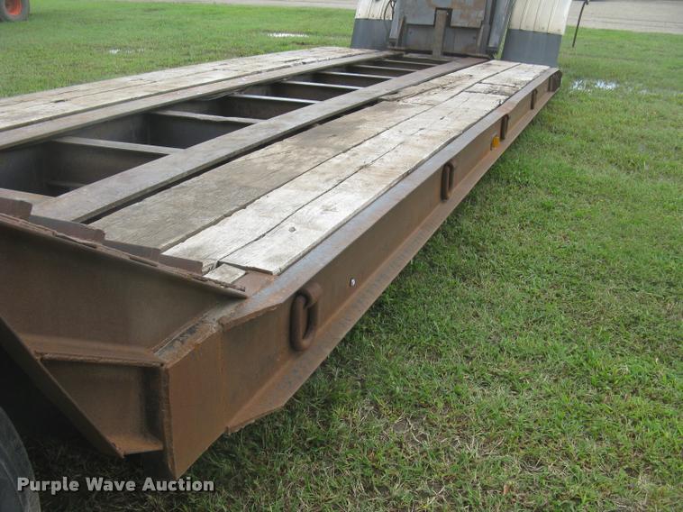 image for item J2751 Talbert RGN lowboy equipment trailer