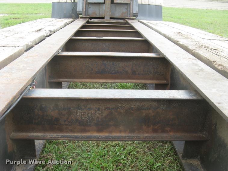 image for item J2751 Talbert RGN lowboy equipment trailer