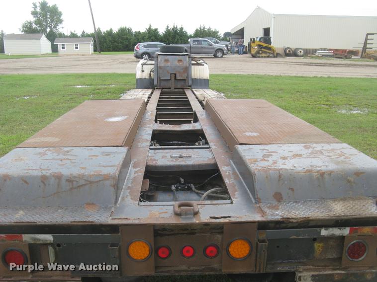 image for item J2751 Talbert RGN lowboy equipment trailer
