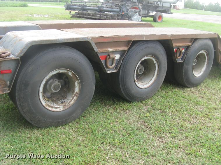 image for item J2751 Talbert RGN lowboy equipment trailer