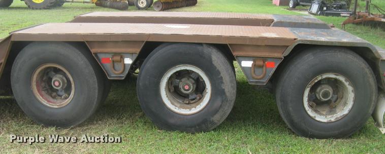 image for item J2751 Talbert RGN lowboy equipment trailer