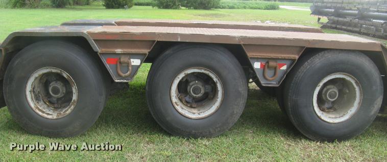 image for item J2751 Talbert RGN lowboy equipment trailer