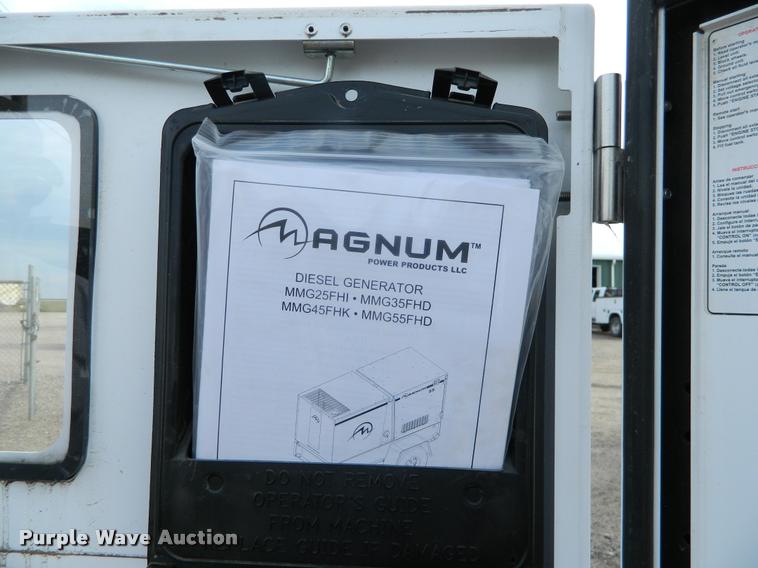 image for item J5093 2014 Magnum MMG35 generator