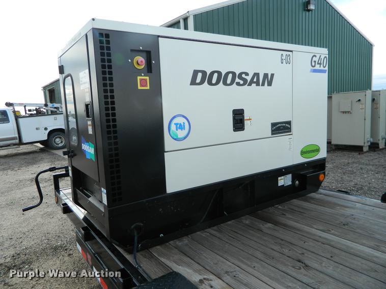 image for item J5094 Doosan G40 generator