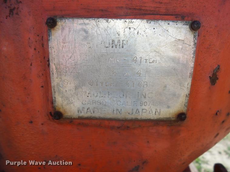 image for item J5475 Multiquip pump