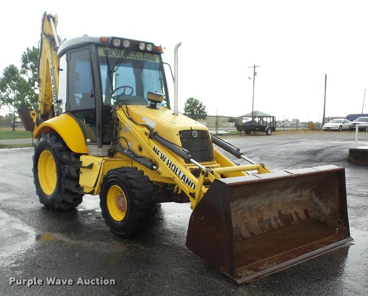 image for item J8737 2007 New Holland B110 backhoe