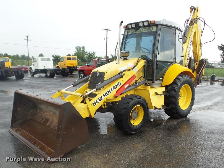 image for item J8737 2007 New Holland B110 backhoe