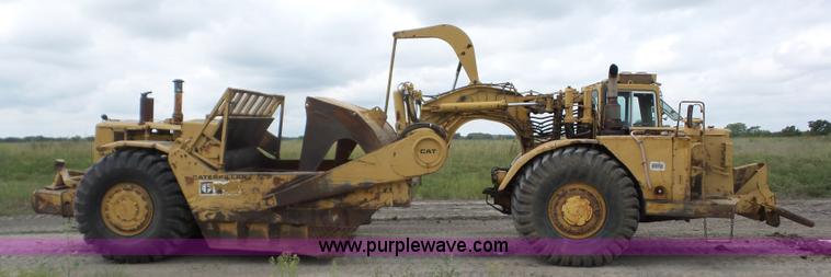 image for item J8742 1979 Caterpillar 637D scraper