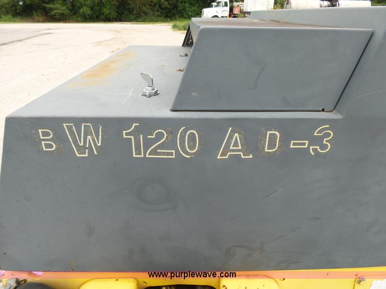 image for item K1176 1998 Bomag BW120AD-3 double drum roller