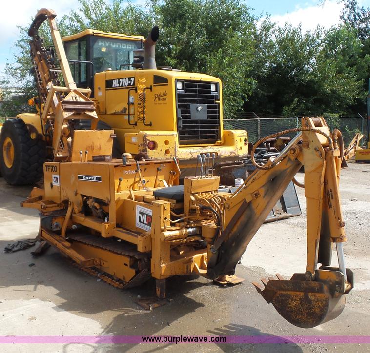 image for item K1606 Case Davis TF700 trencher