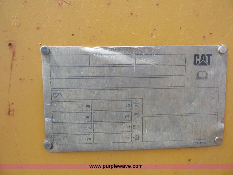 image for item K1607 2005 Caterpillar 420D backhoe