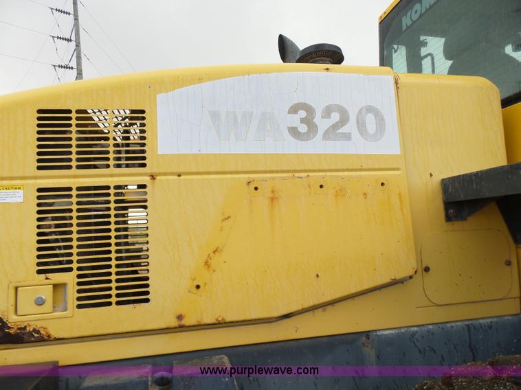 image for item K3089 2004 Komatsu WA320-5L wheel loader