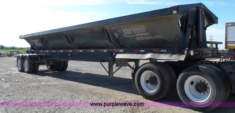 image for item K3150 2015 Side dump trailer