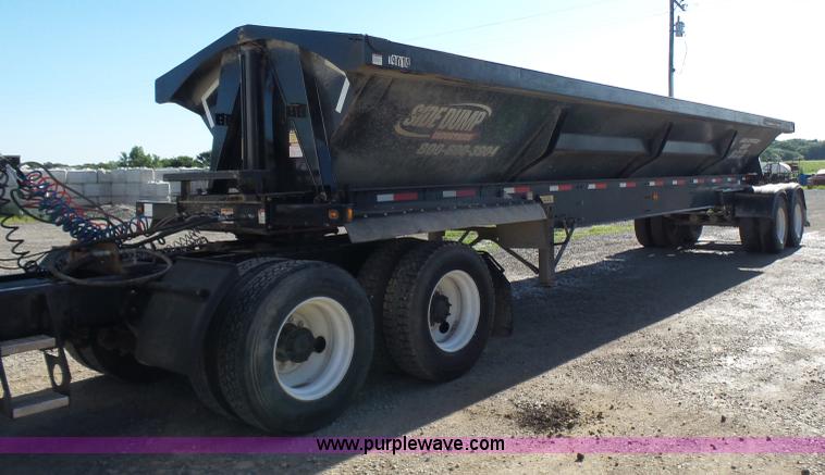 image for item K3150 2015 Side dump trailer