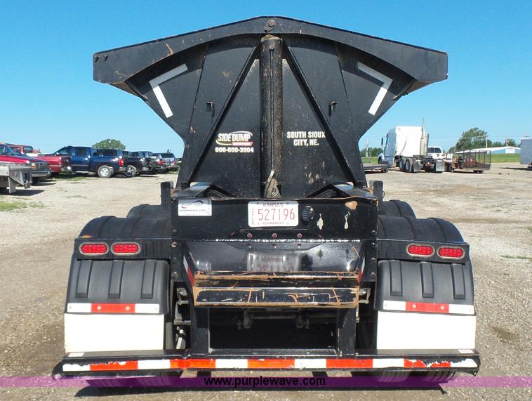image for item K3150 2015 Side dump trailer