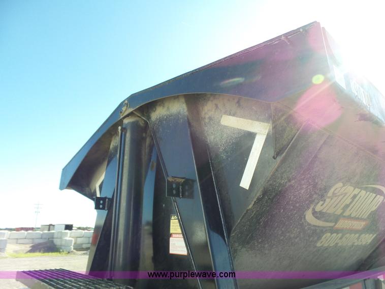 image for item K3150 2015 Side dump trailer