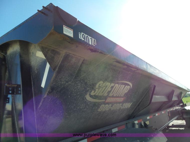 image for item K3150 2015 Side dump trailer