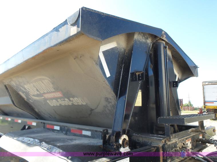image for item K3150 2015 Side dump trailer