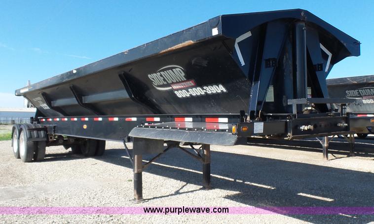 image for item K3151 2015 Side dump trailer