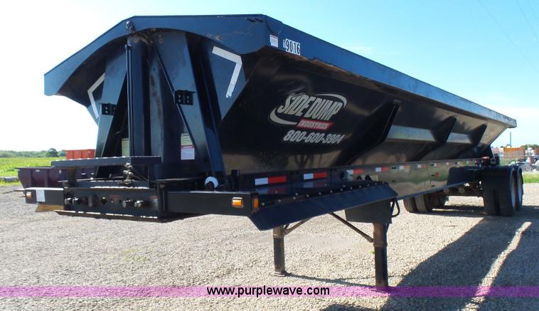 image for item K3151 2015 Side dump trailer