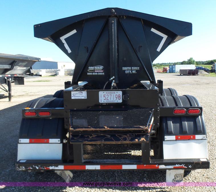 image for item K3151 2015 Side dump trailer