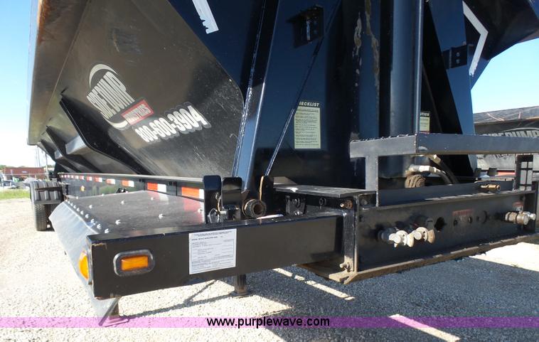 image for item K3151 2015 Side dump trailer