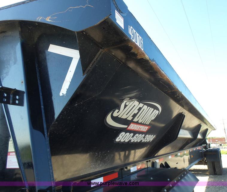 image for item K3151 2015 Side dump trailer
