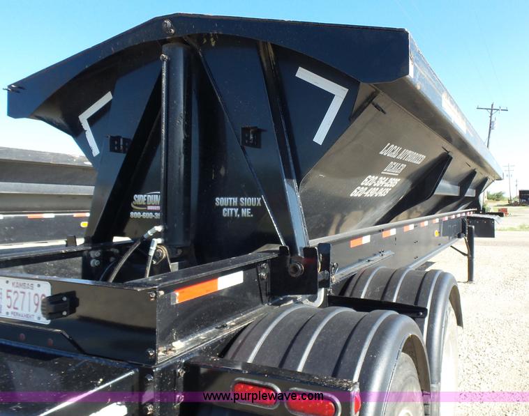 image for item K3151 2015 Side dump trailer