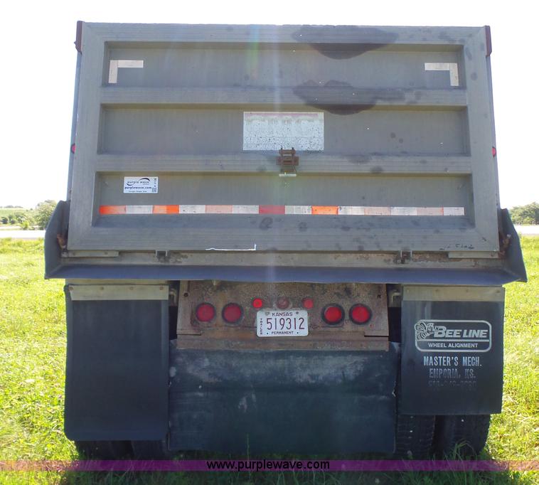 image for item K3158 1992 End dump trailer
