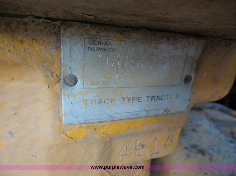 image for item K3586 1972 Caterpillar D7F dozer