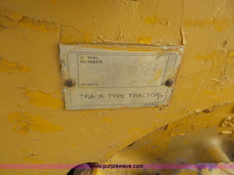 image for item K3586 1972 Caterpillar D7F dozer