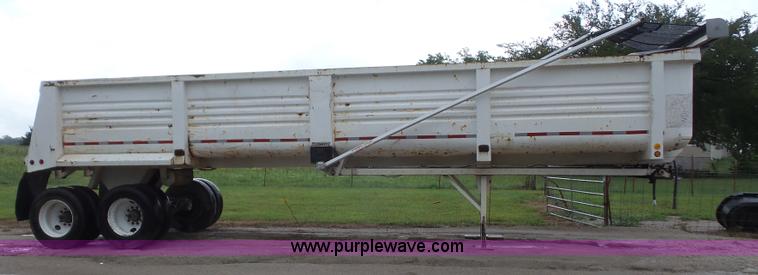 image for item K3600 1993 Clement LW3540Pro end dump trailer