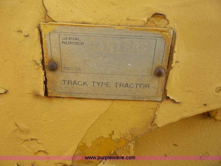 image for item K3608 1971 Caterpillar D7F dozer