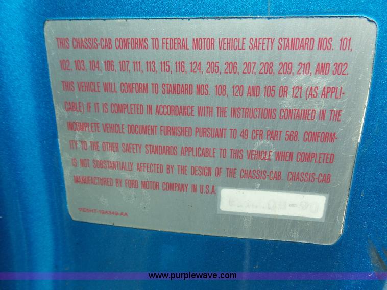 image for item K3623 1991 Ford L9000 vacuum truck