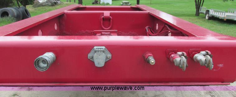 image for item K4183 1998 Load King lowboy equipment trailer