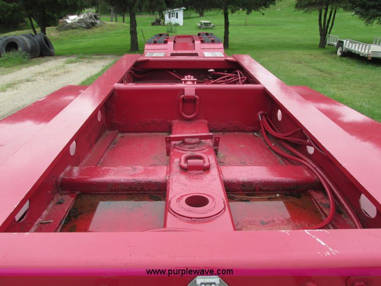 image for item K4183 1998 Load King lowboy equipment trailer