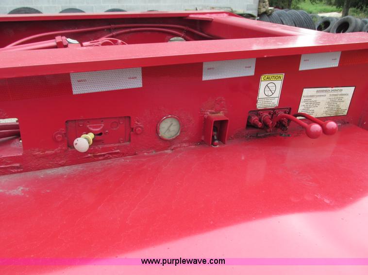 image for item K4183 1998 Load King lowboy equipment trailer