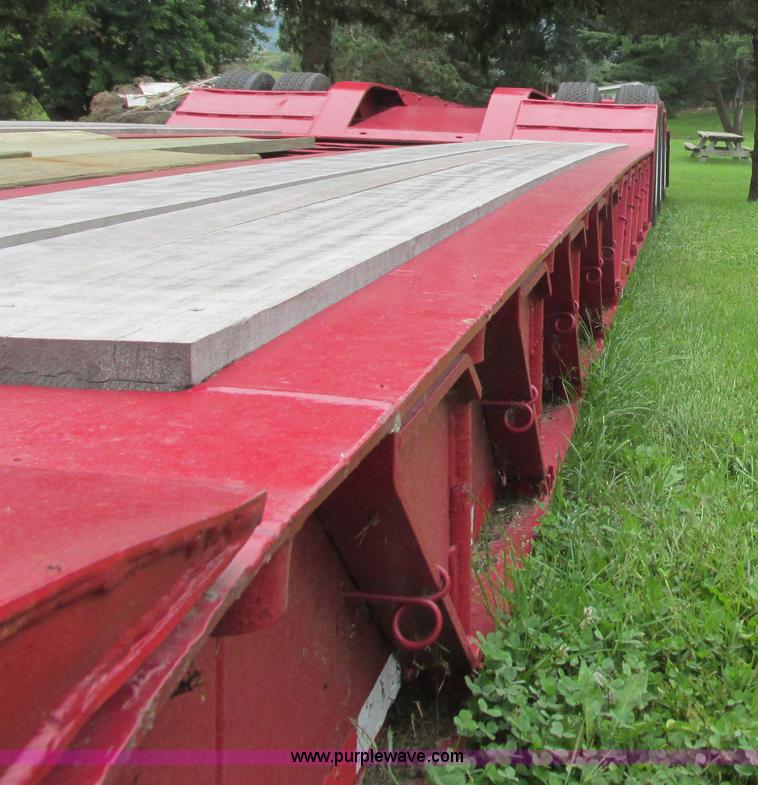 image for item K4183 1998 Load King lowboy equipment trailer