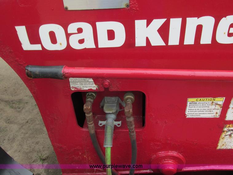 image for item K4183 1998 Load King lowboy equipment trailer