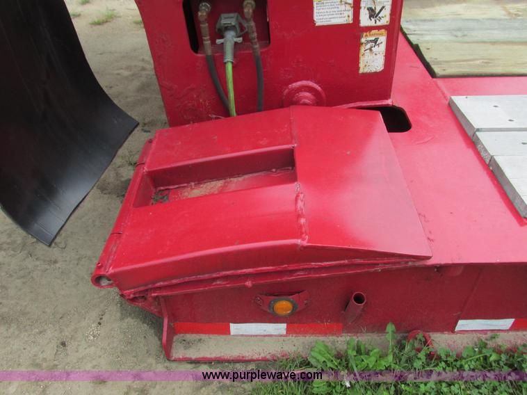 image for item K4183 1998 Load King lowboy equipment trailer